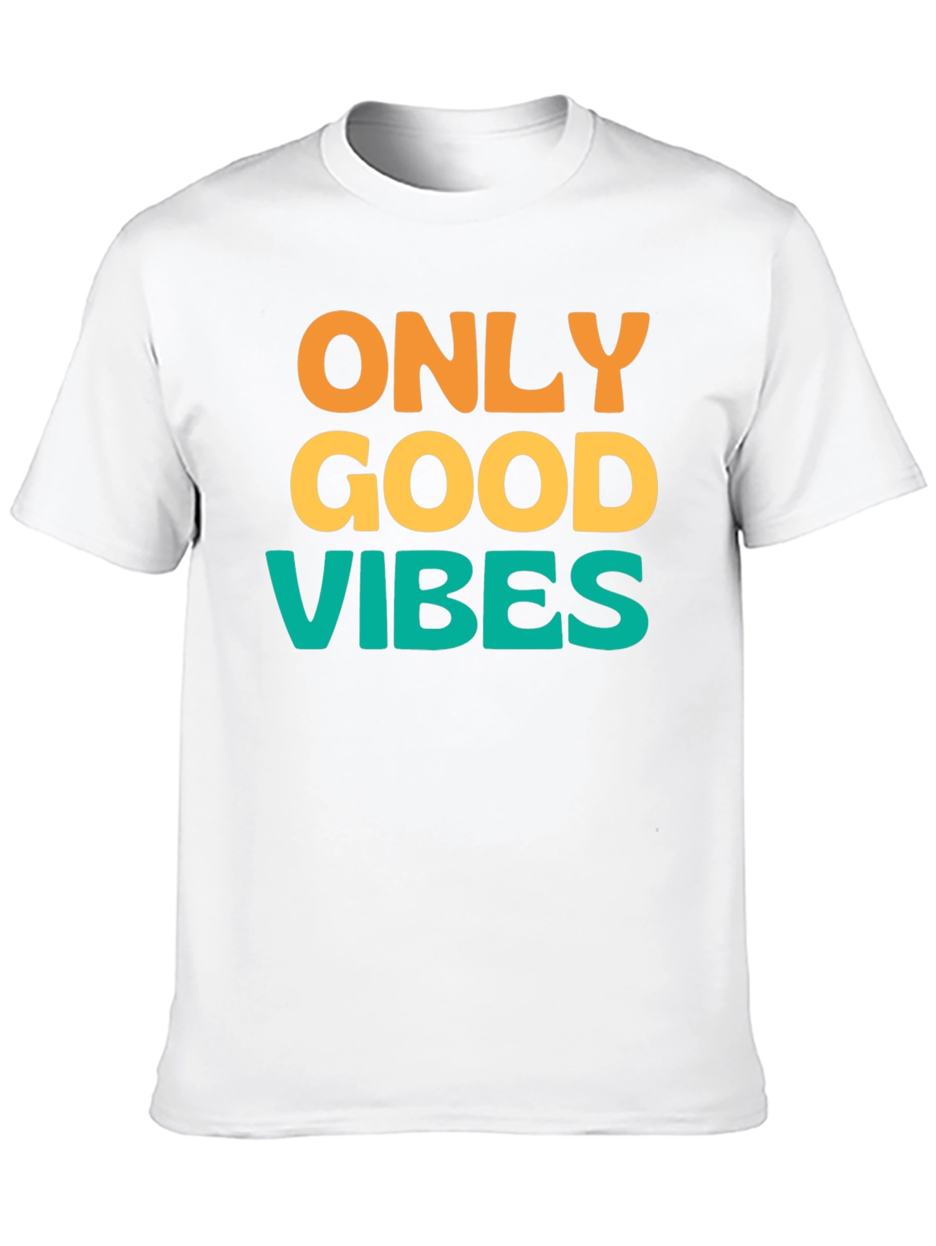 Only Good Vibes T-Shirt - Positive Message Tee