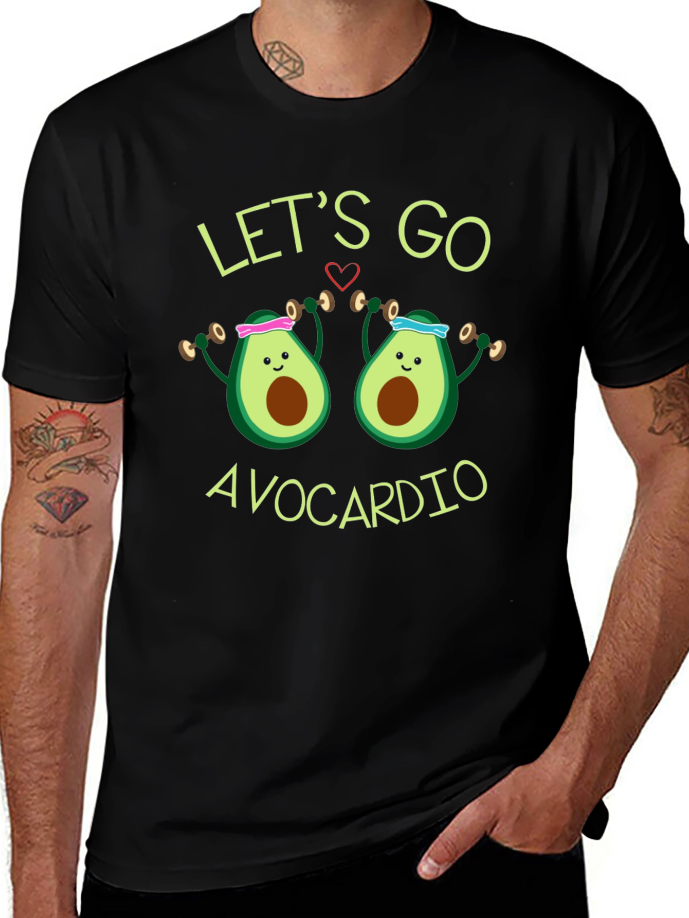 Avocardio Funny Workout T-Shirt
