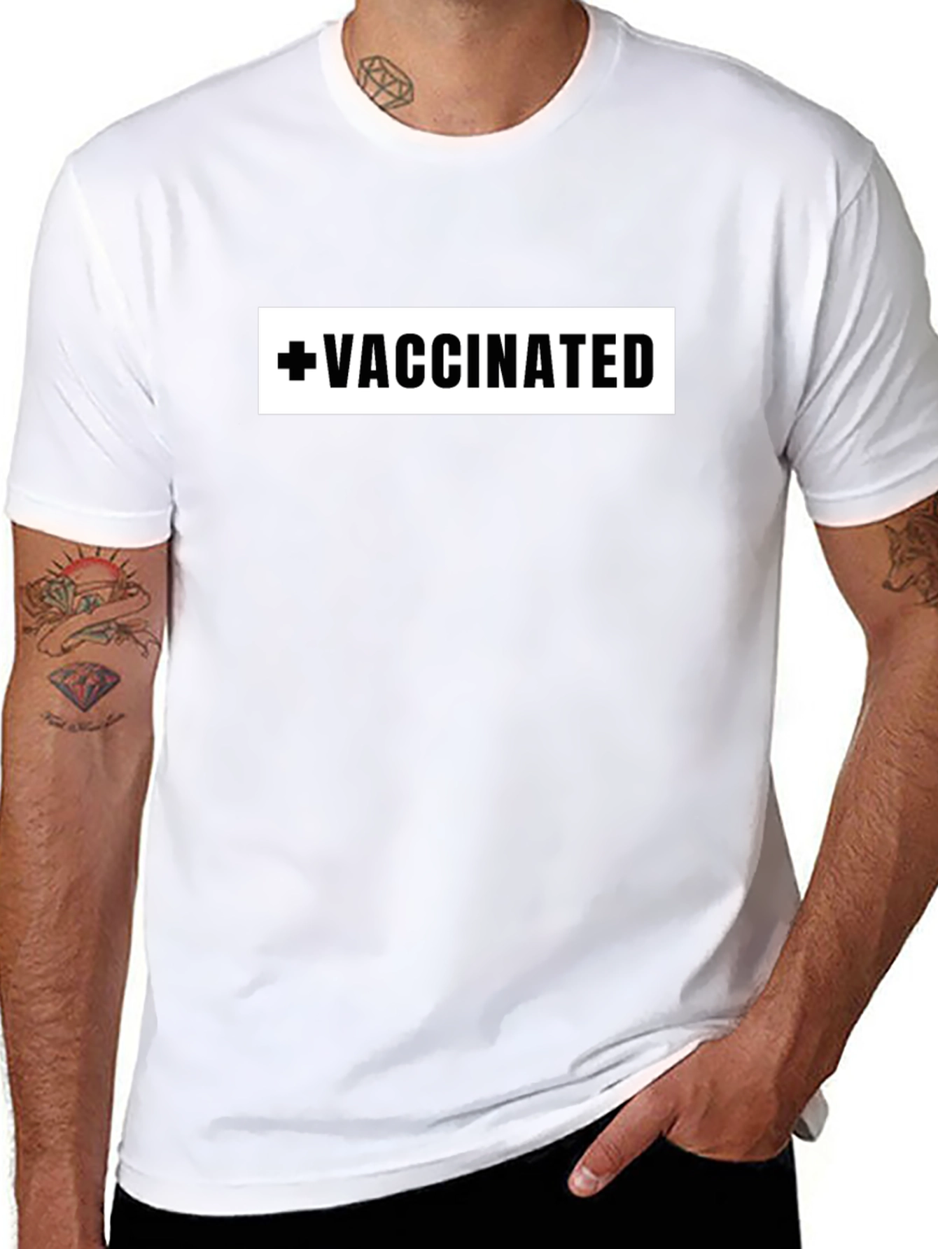 Vaccinated T-Shirt - Show Your Status!