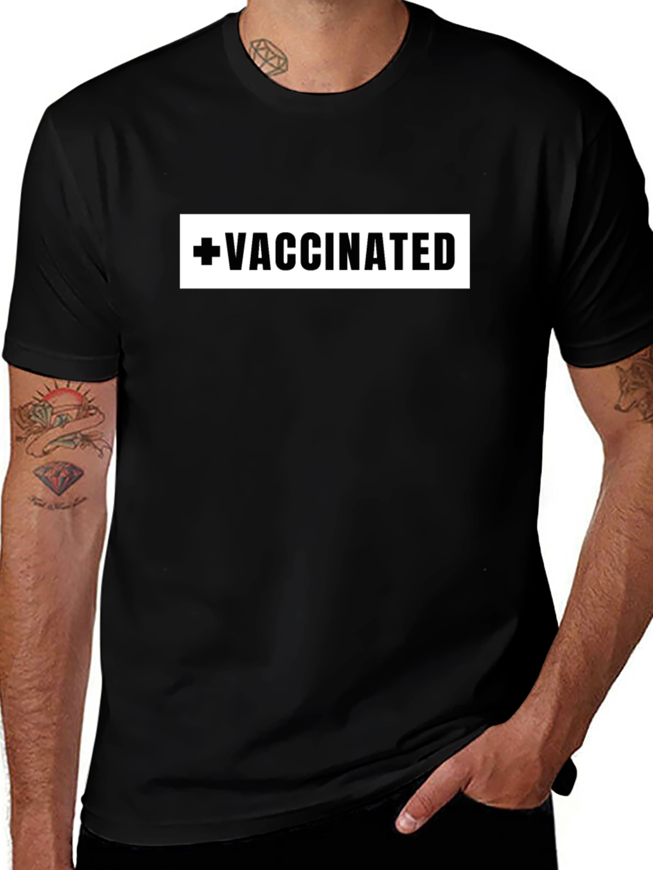 Vaccinated T-Shirt - Show Your Status!