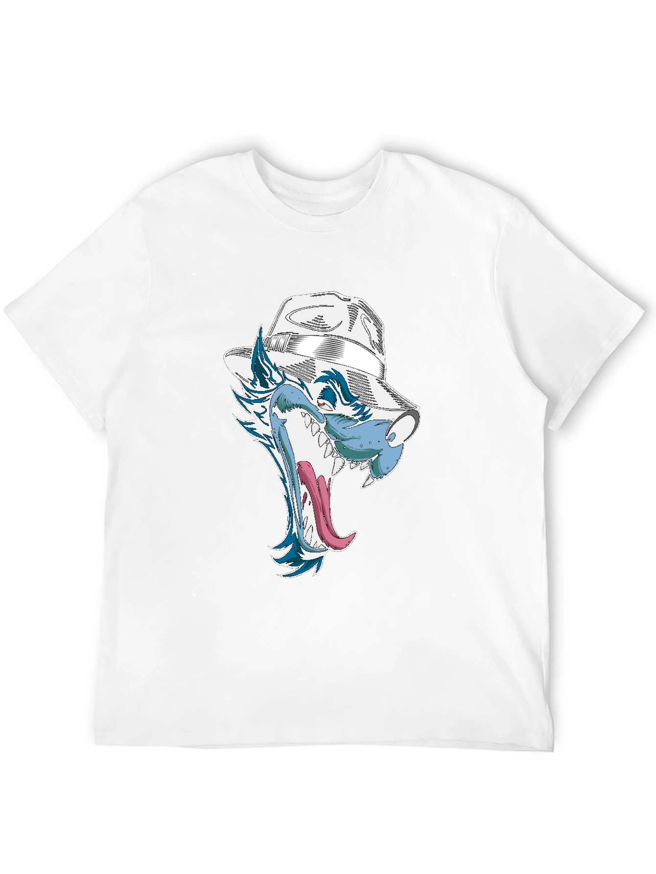 Wolf Graphic Print Tee