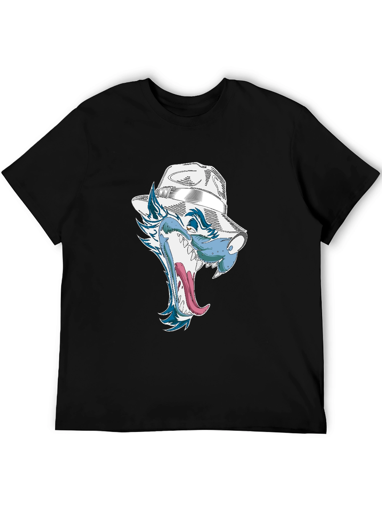 Wolf Graphic Print Tee