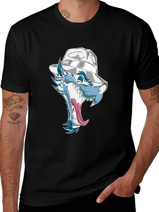 Wolf Graphic Print Tee