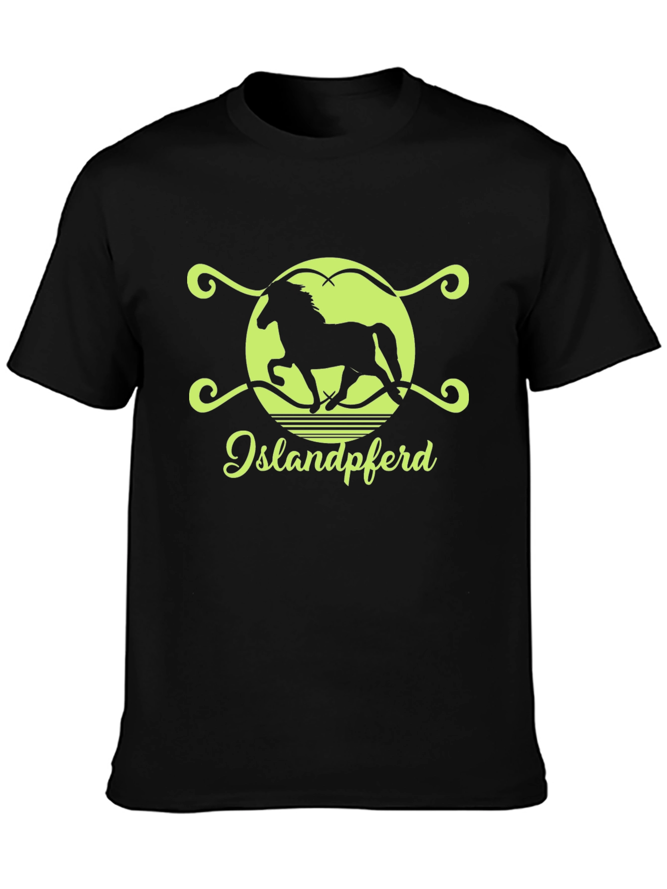 Islandpferd Horse Silhouette T-Shirt