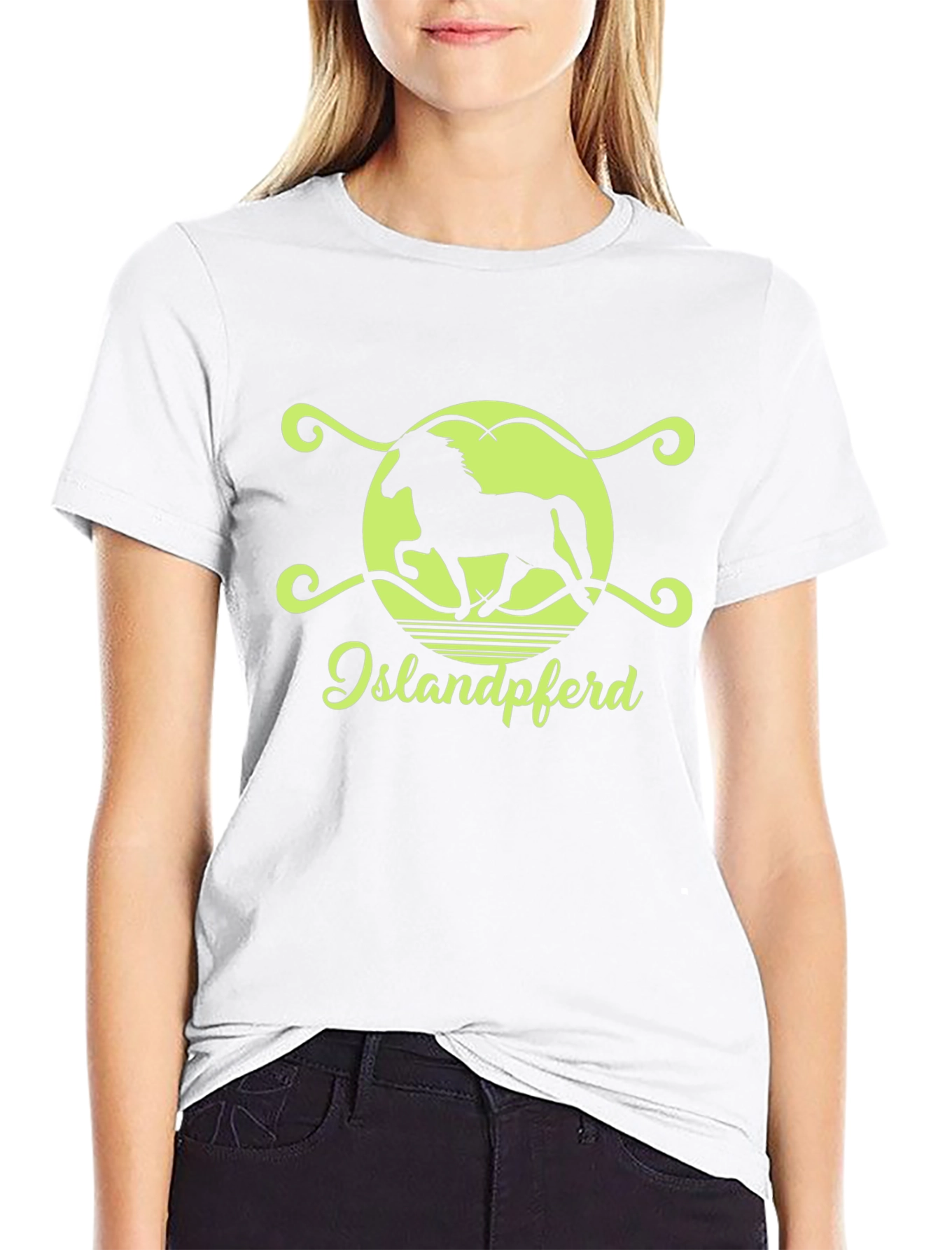 Islandpferd Horse Silhouette T-Shirt