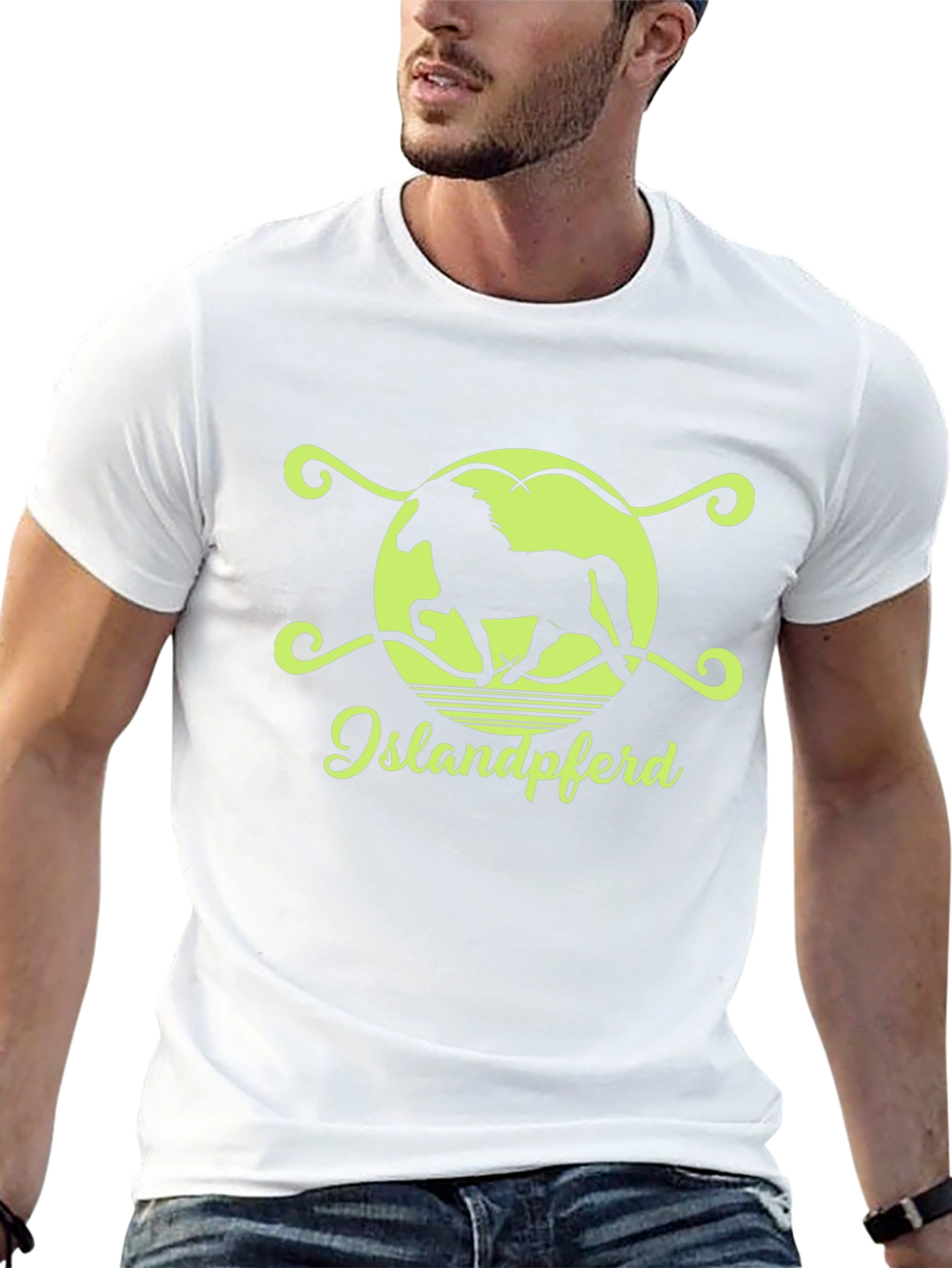 Islandpferd Horse Silhouette T-Shirt