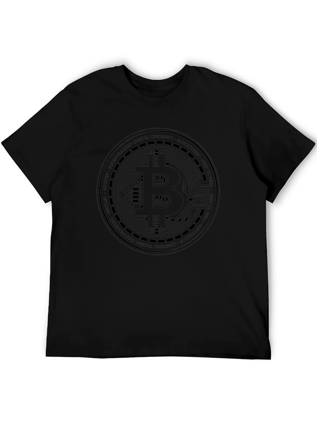 Bitcoin Graphic Tee - Crypto Digital Currency T-Shirt
