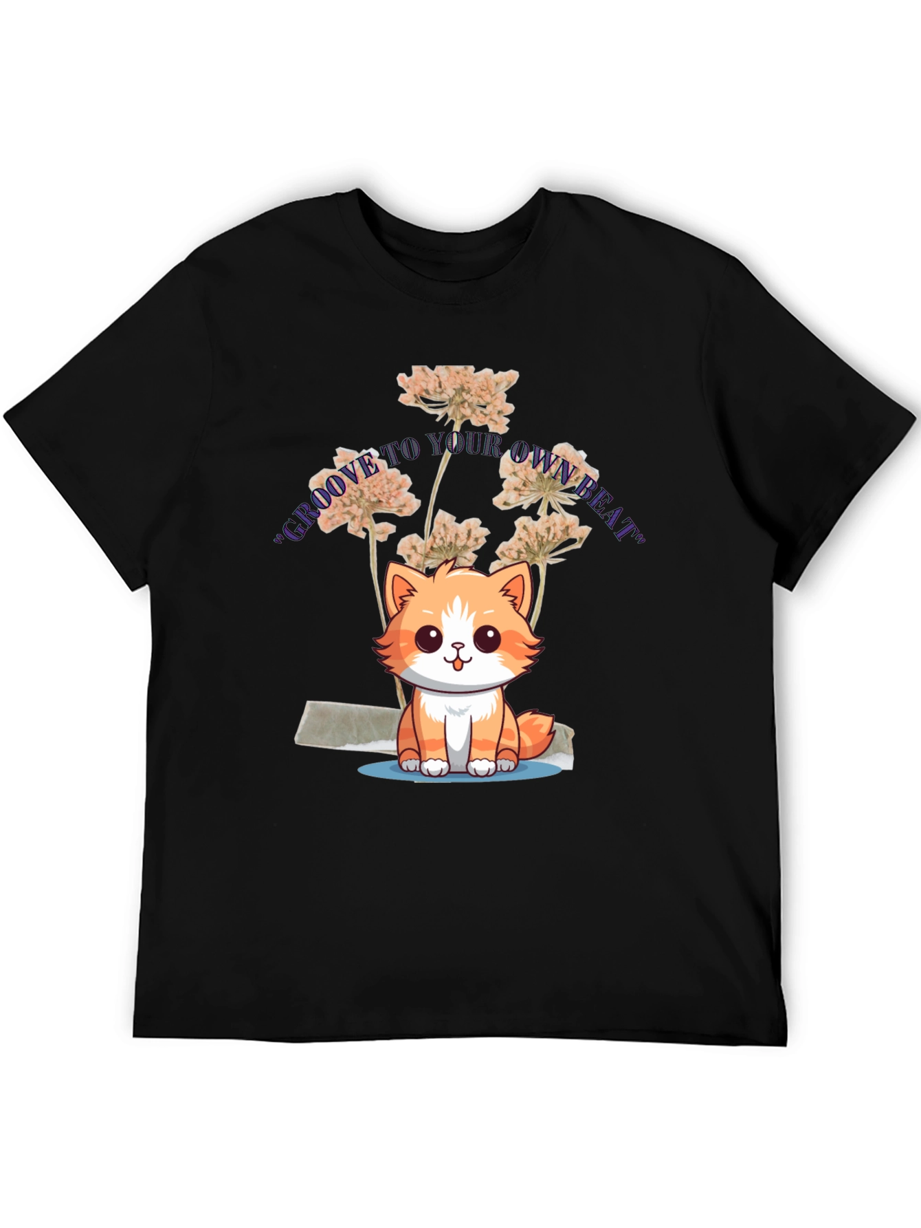 Groove to Your Own Beat Cat T-Shirt