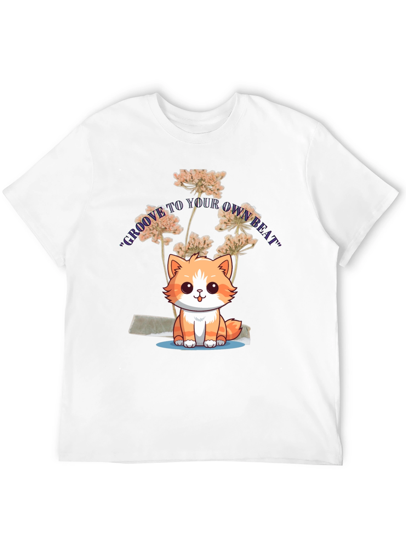 Groove to Your Own Beat Cat T-Shirt