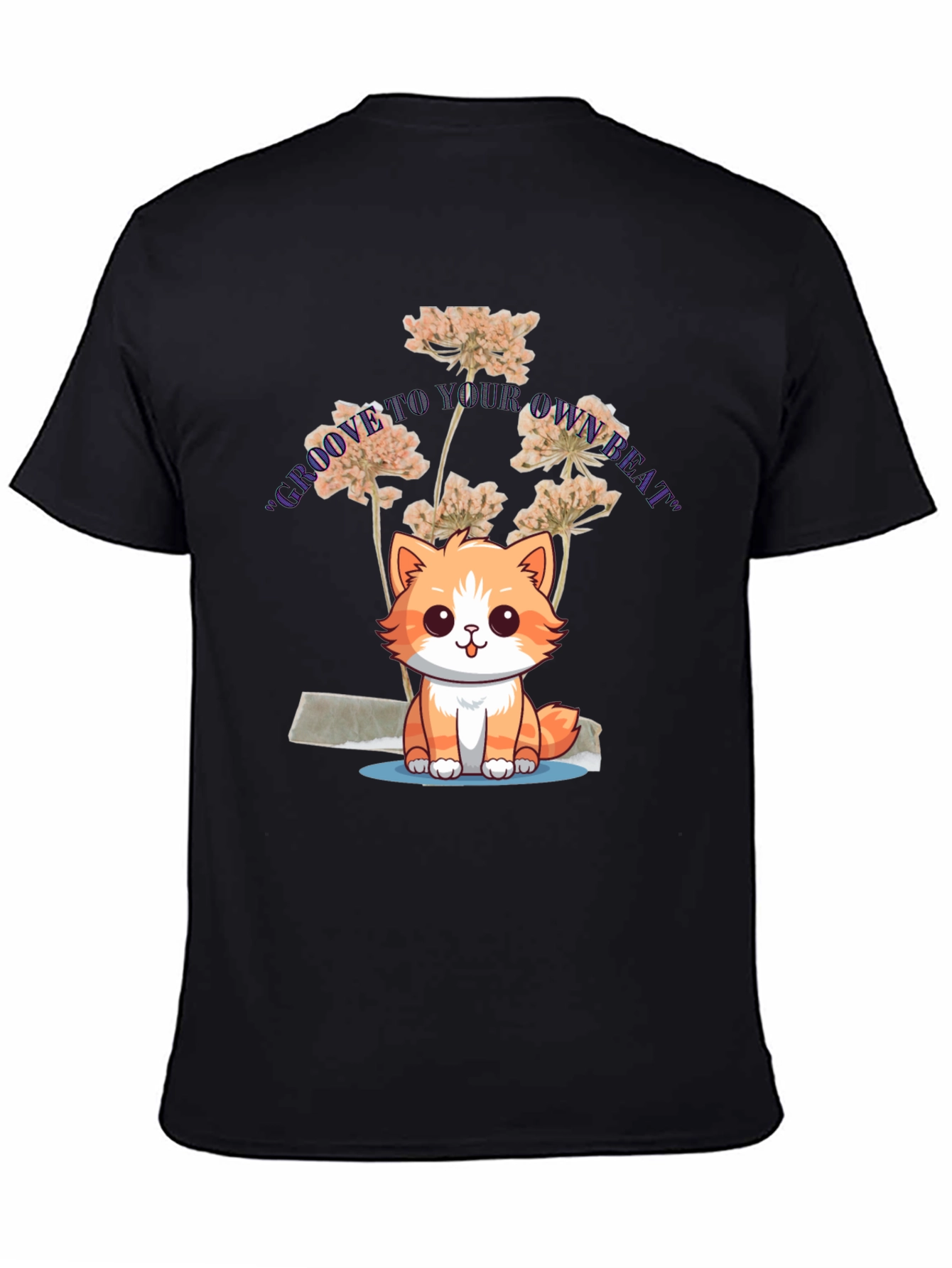 Groove to Your Own Beat Cat T-Shirt