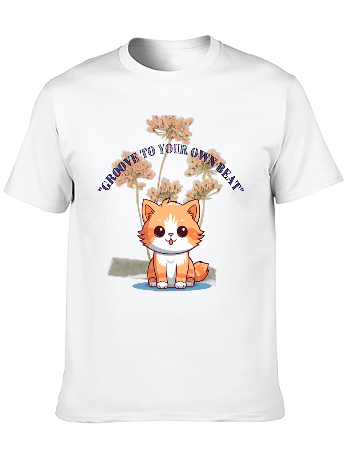 Groove to Your Own Beat Cat T-Shirt
