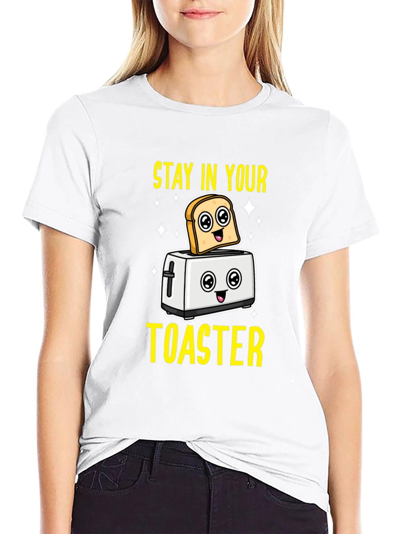 Stay In Your Toaster Graphic T-Shirt