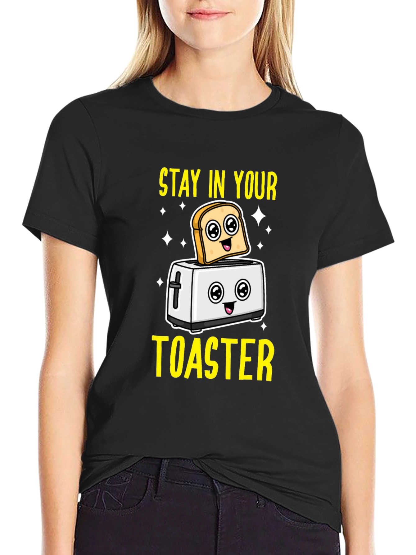 Stay In Your Toaster Graphic T-Shirt