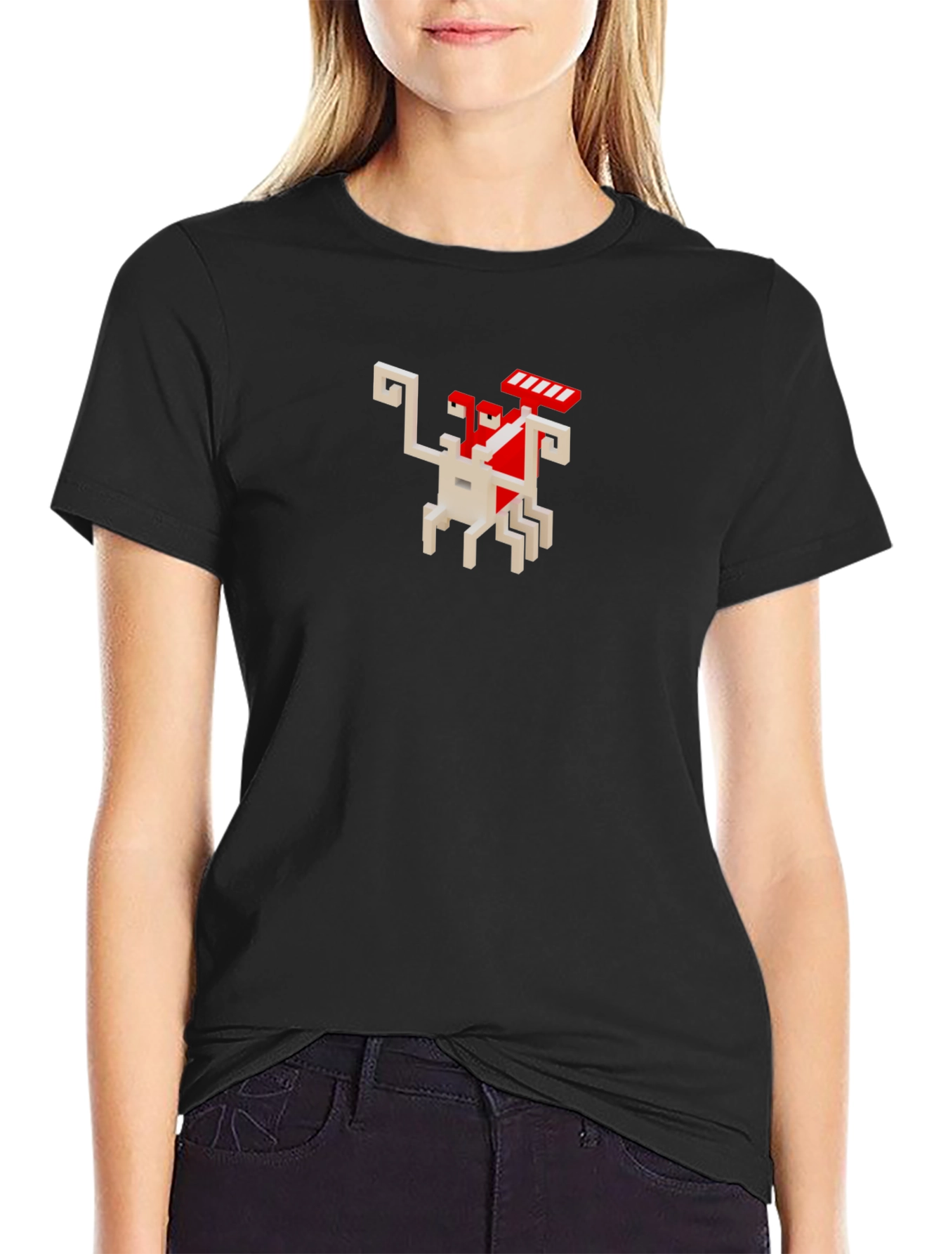 Retro Pixel Art Graphic T-Shirt