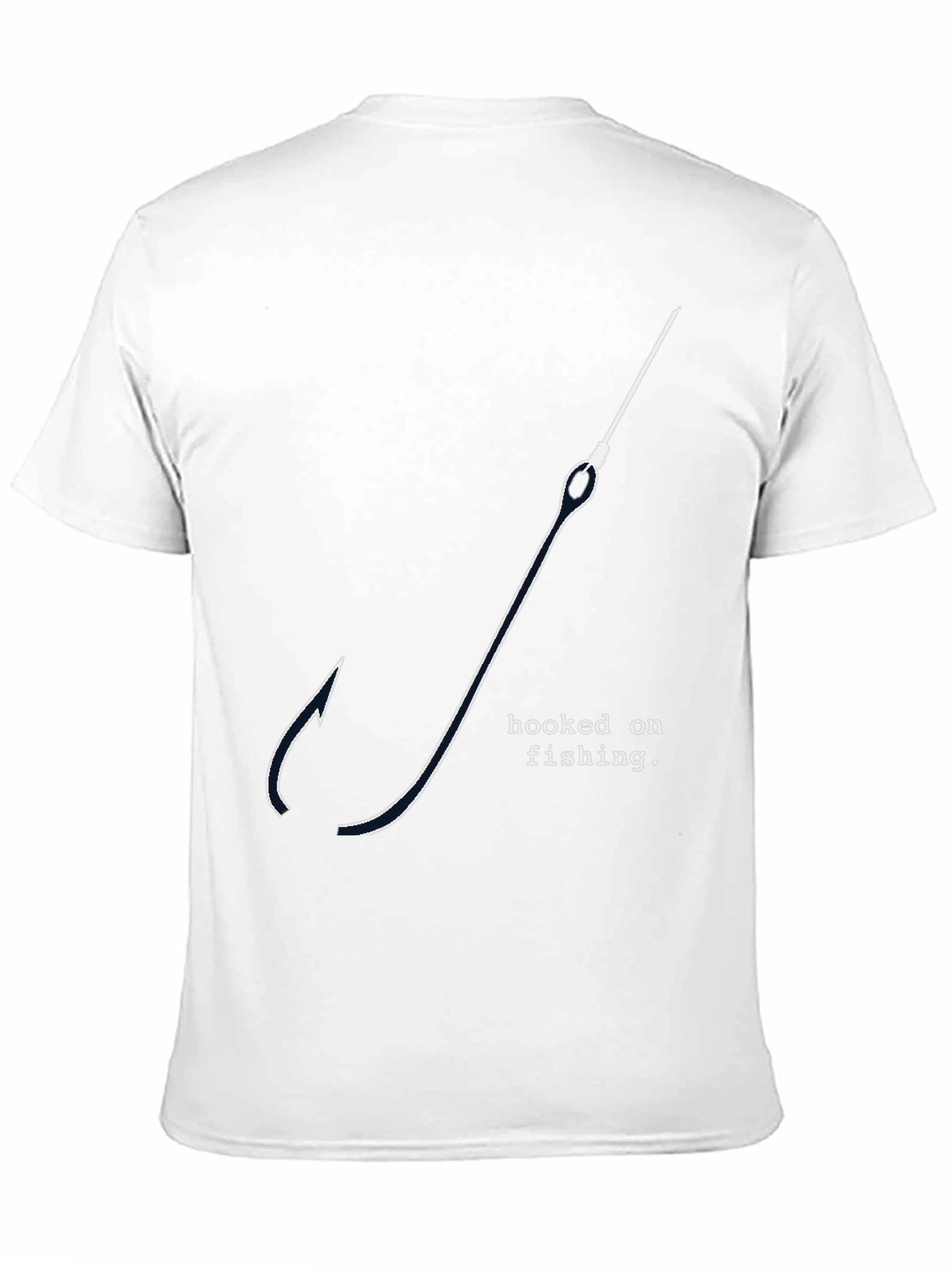 Hooked on Fishing Graphic T-Shirt