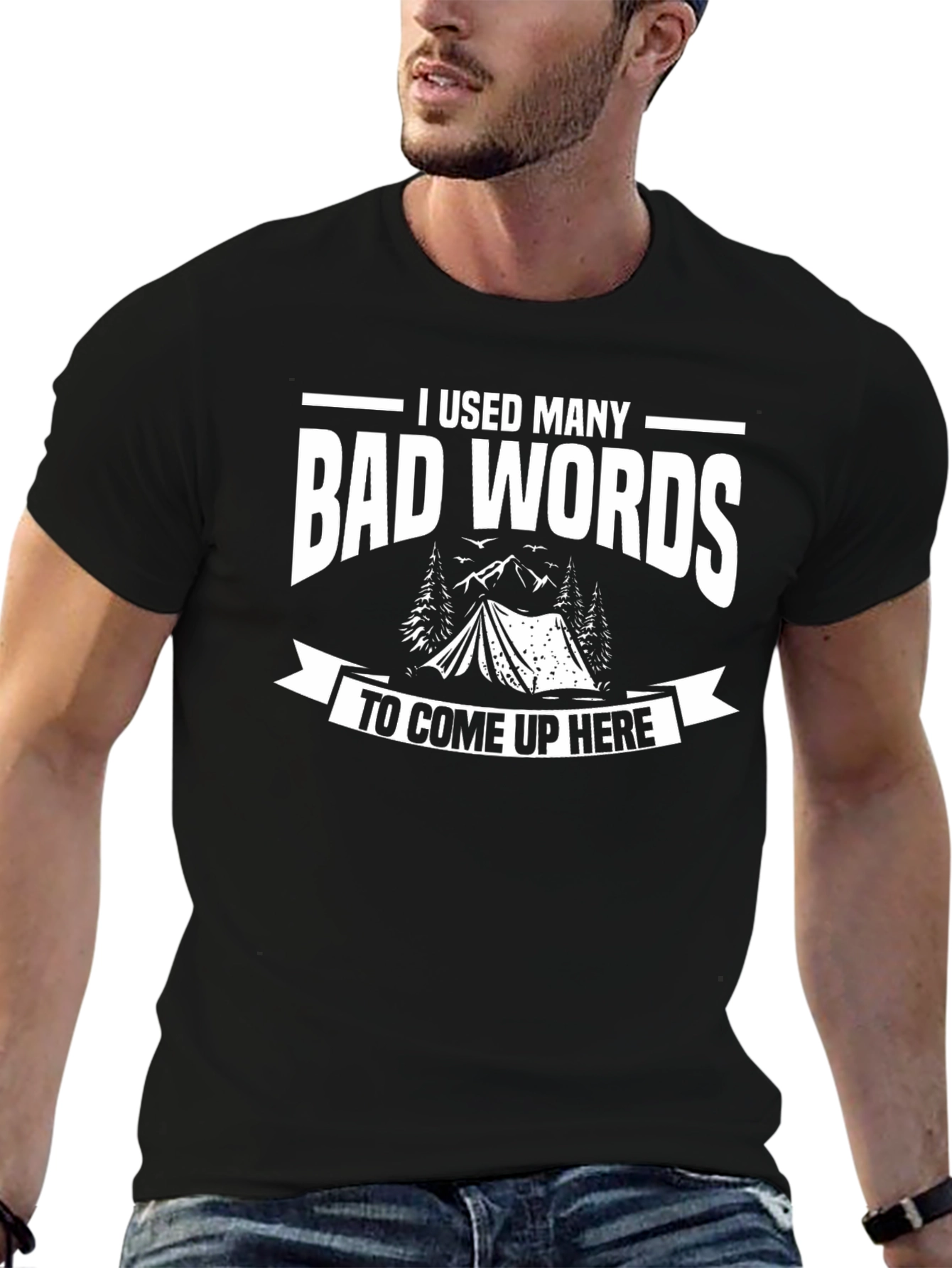 Bad Words Camping T-Shirt