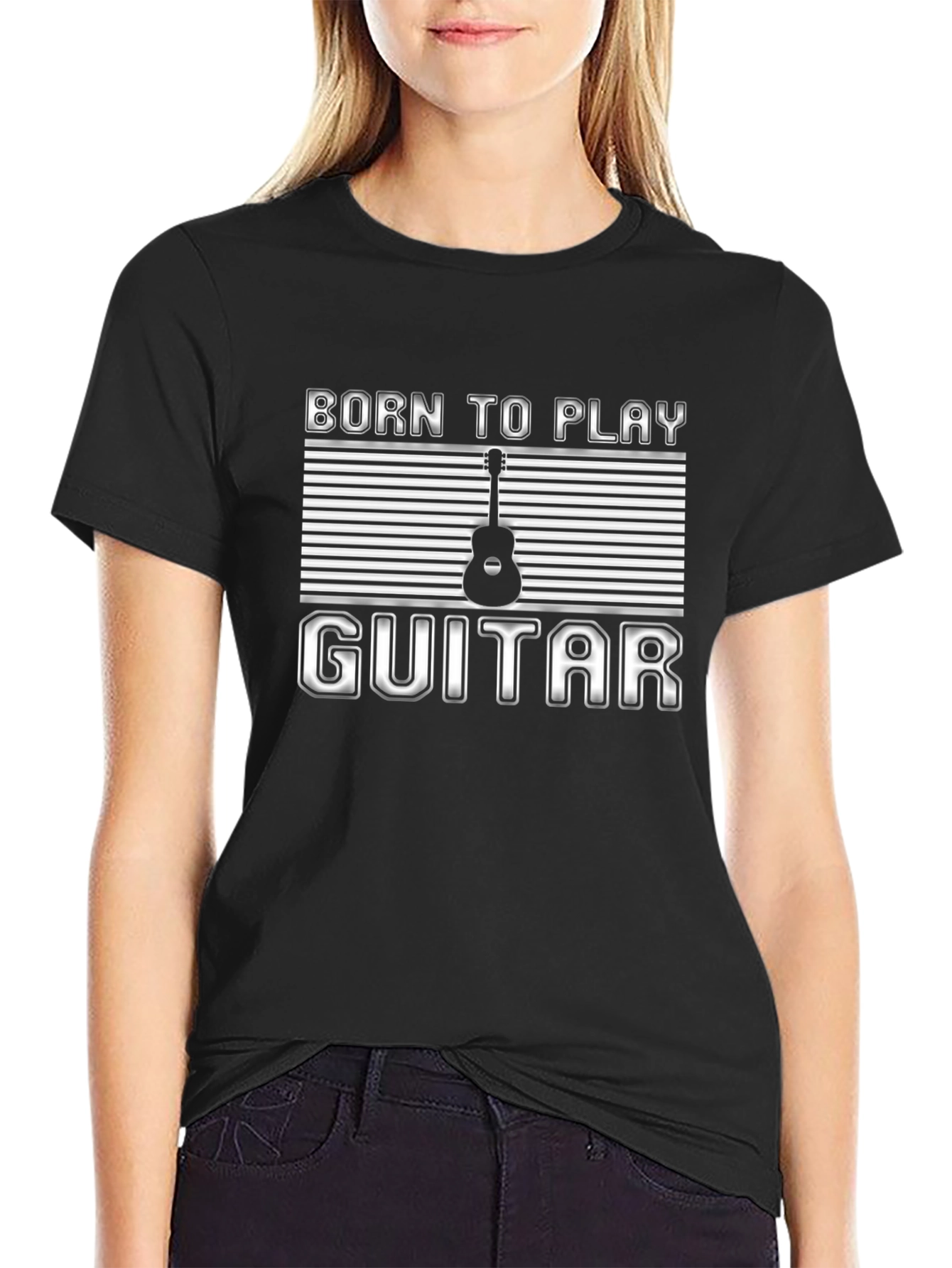 Born to Play Guitar T-Shirt - Musician Apparel