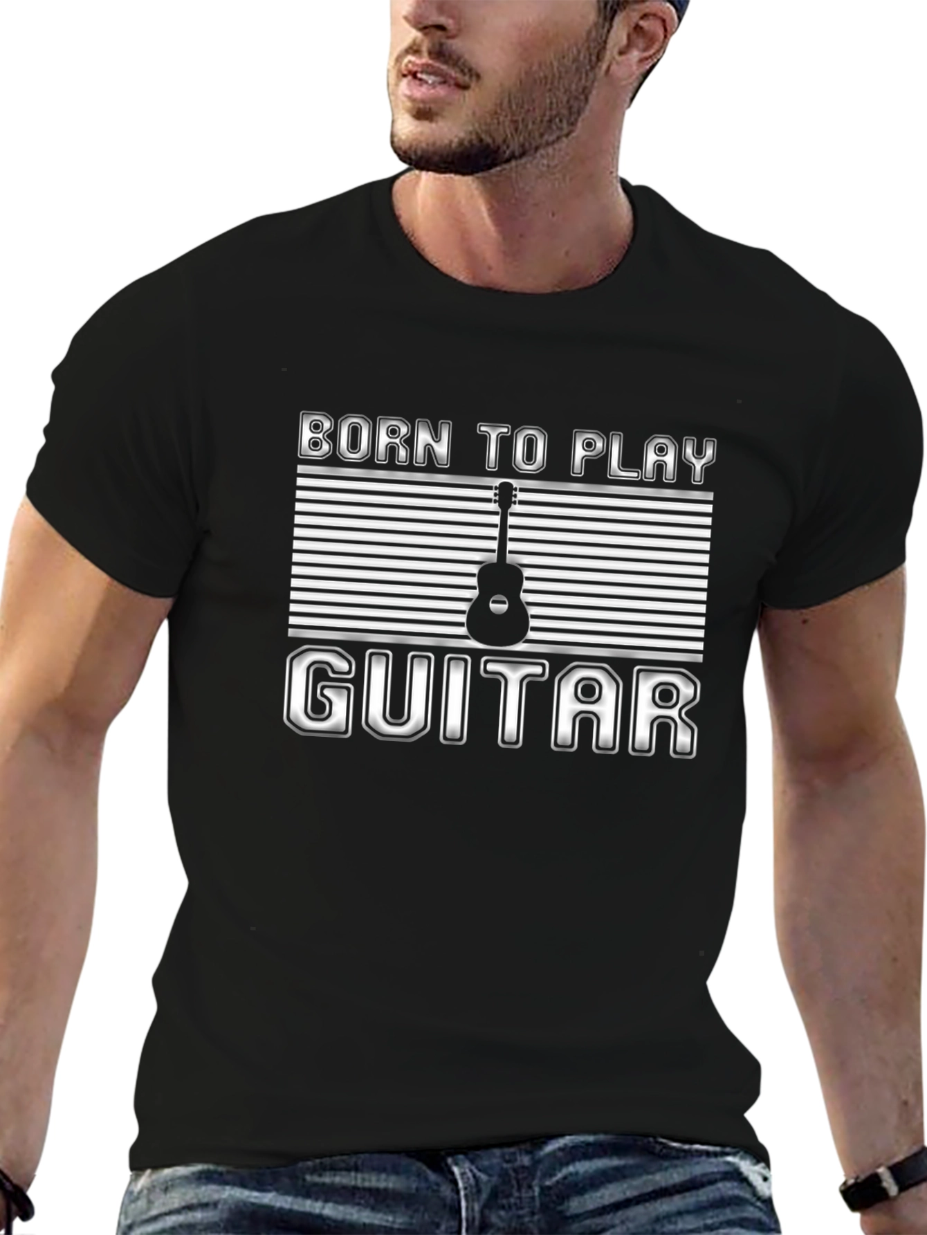 Born to Play Guitar T-Shirt - Musician Apparel