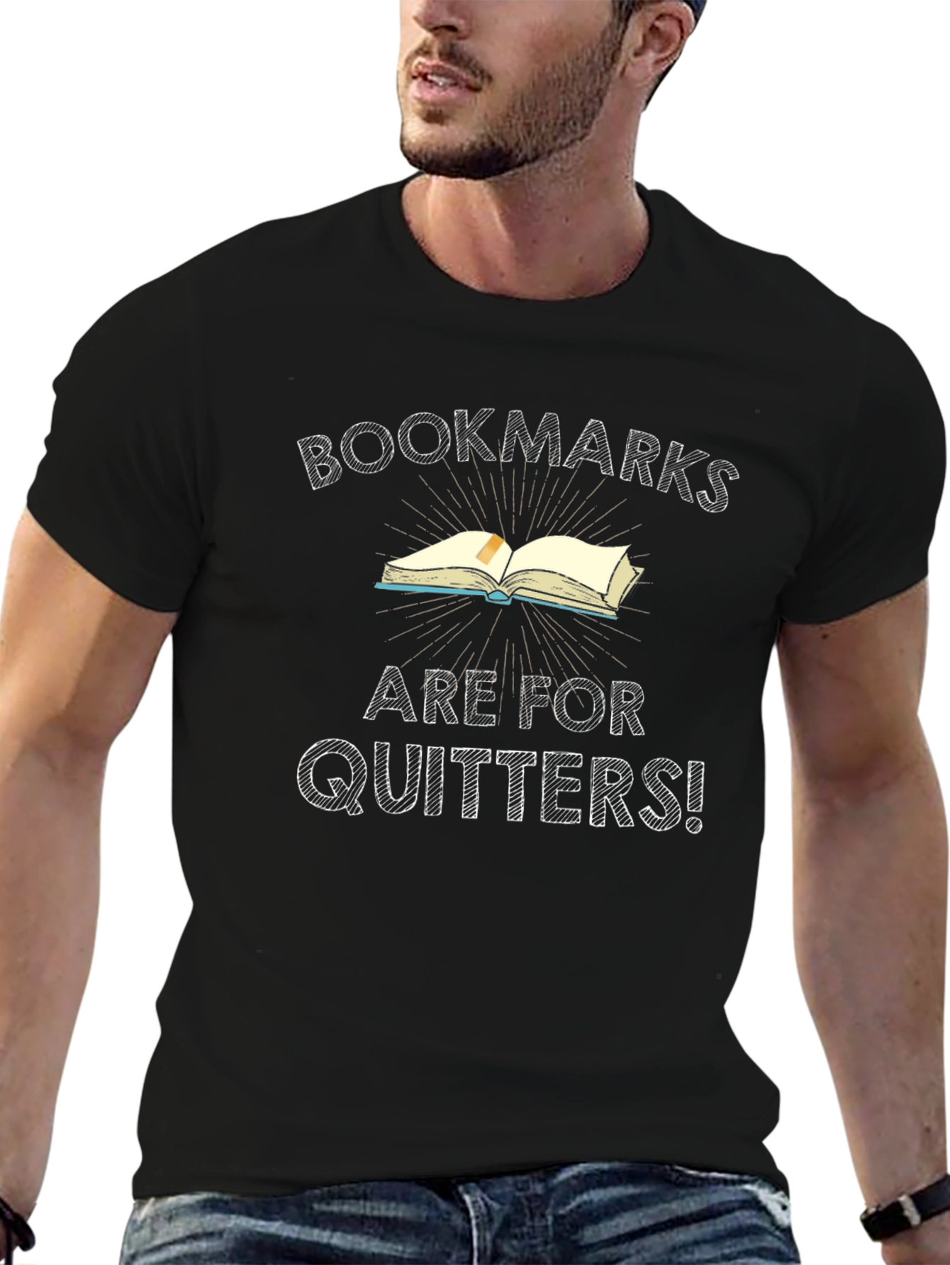 Bookmarks are for Quitters T-Shirt