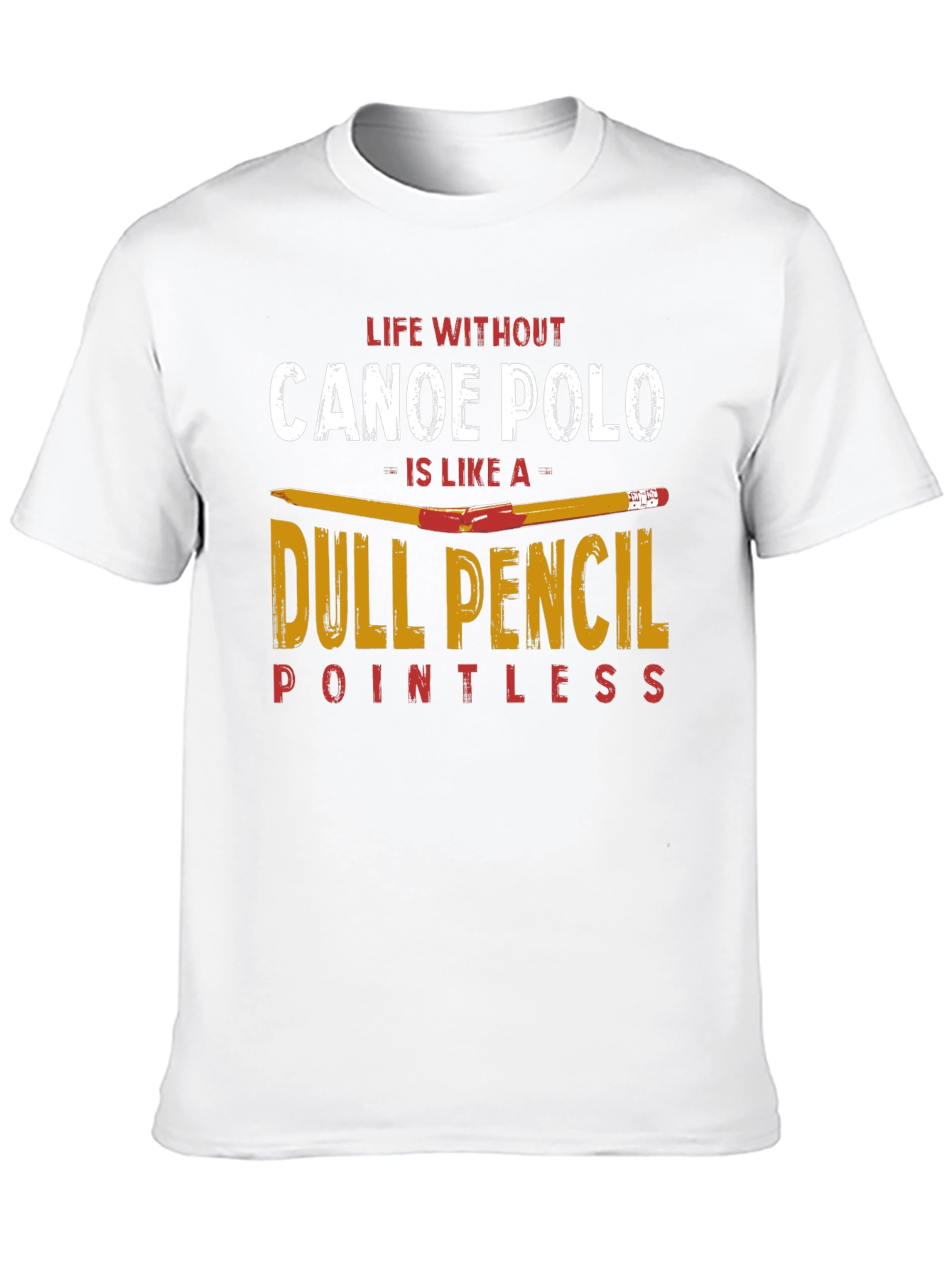 Canoe Polo T-Shirt: Life Without is Pointless Tee