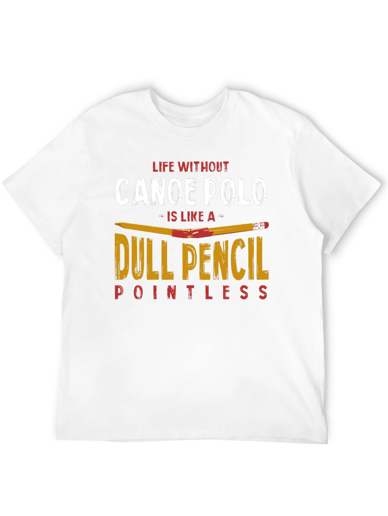 Canoe Polo T-Shirt: Life Without is Pointless Tee