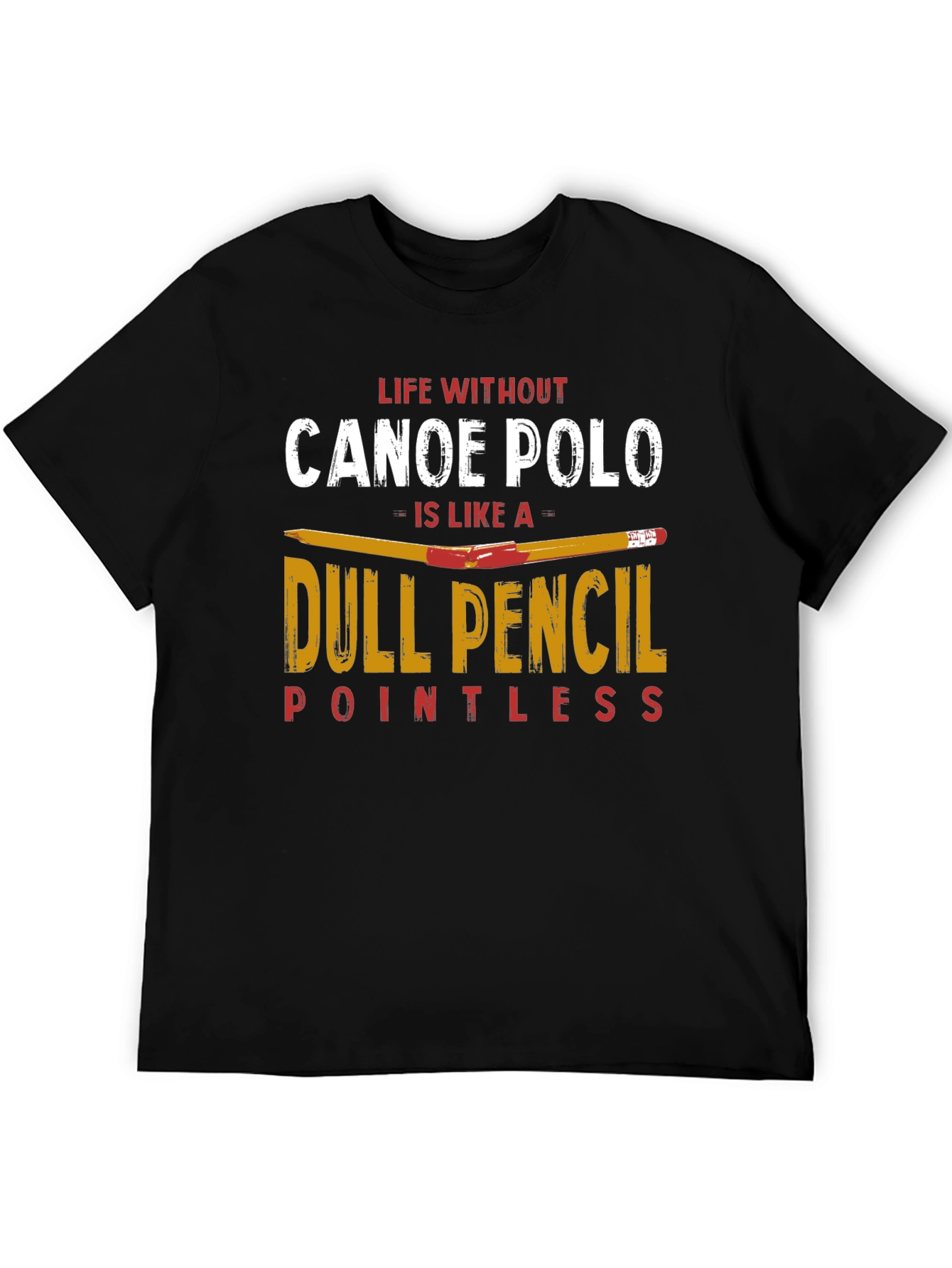 Canoe Polo T-Shirt: Life Without is Pointless Tee