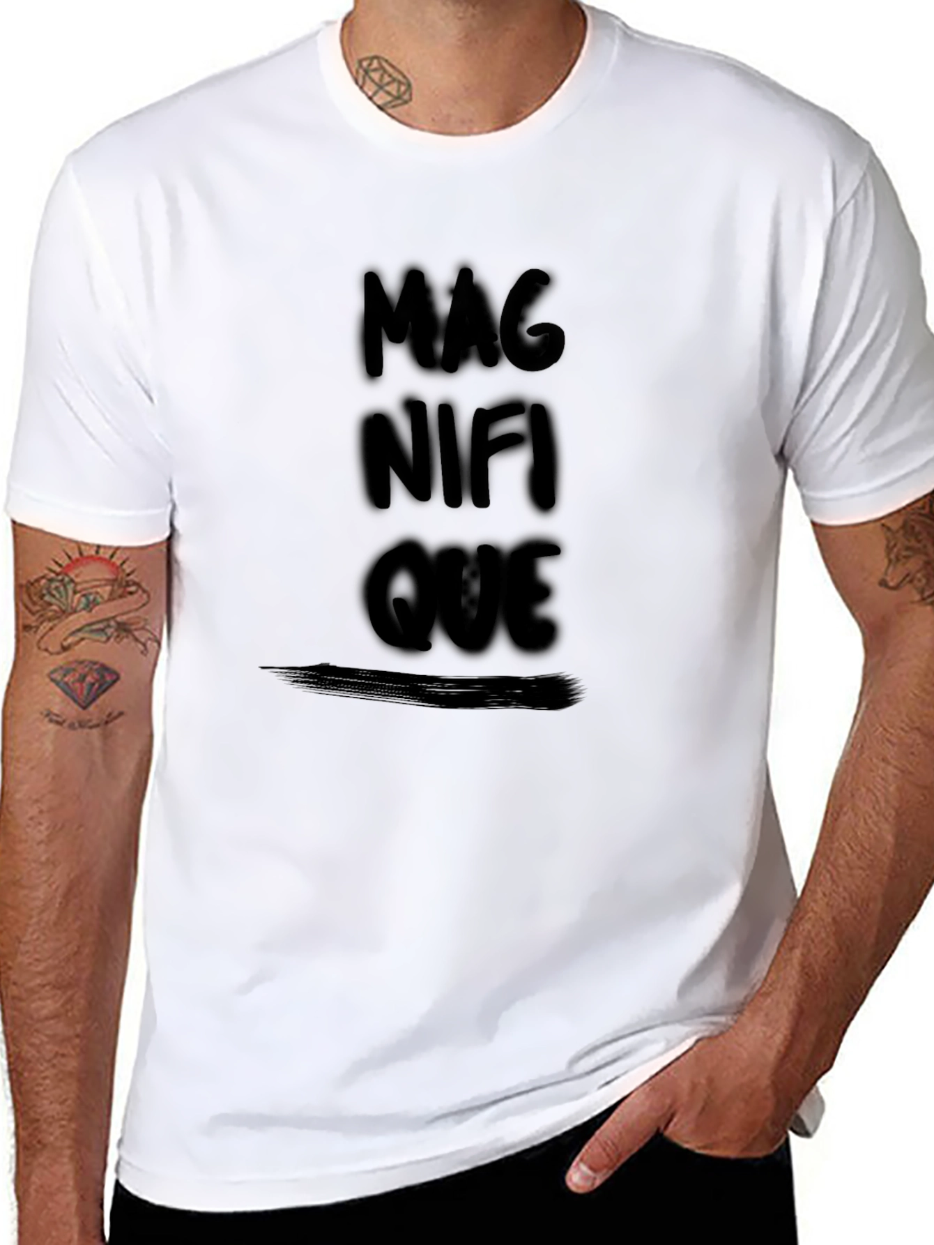 Magnifique Black T-Shirt