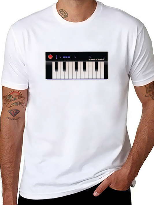 Keyboard T-Shirt - Musical Instrument Graphic Tee