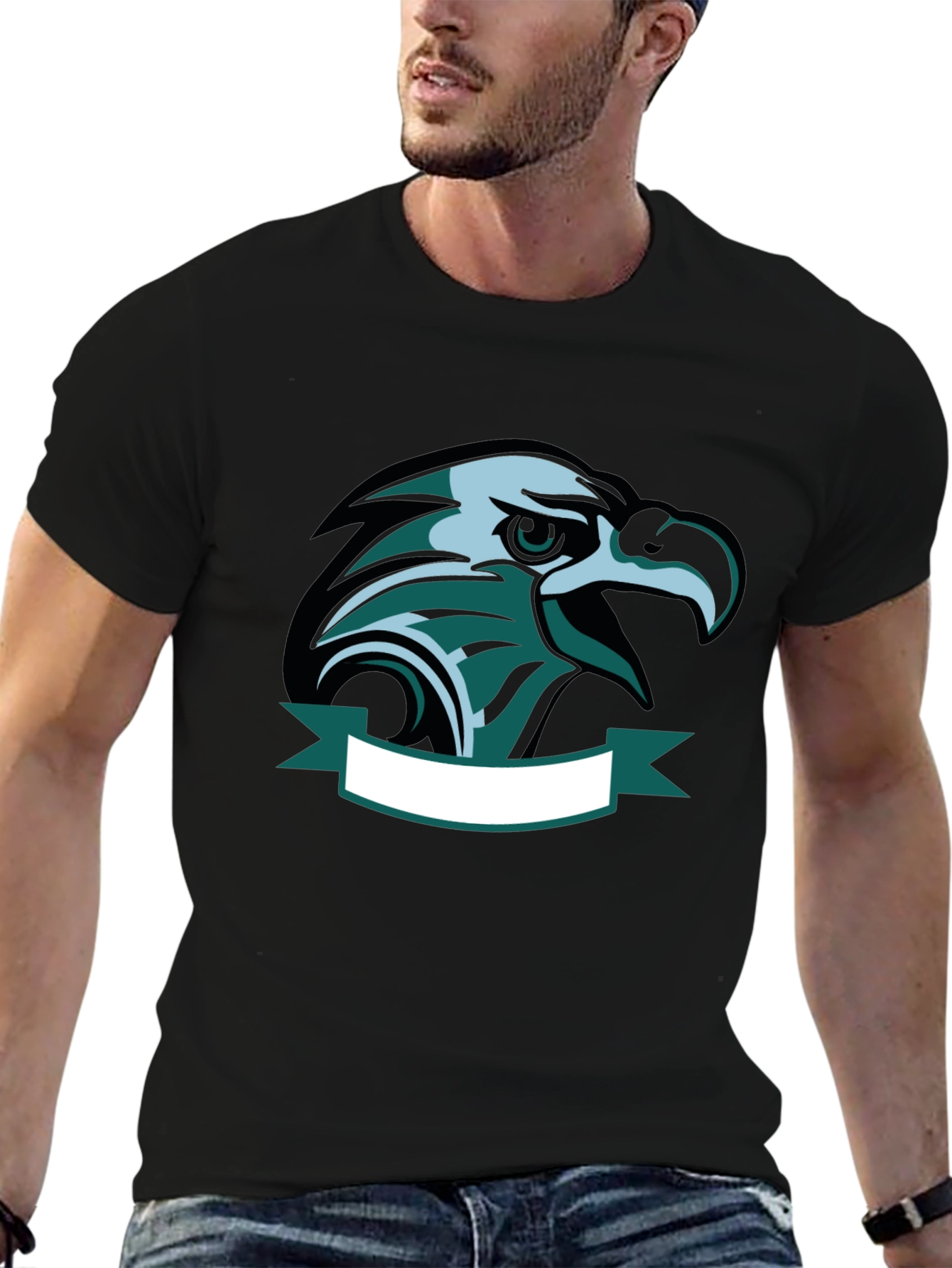 Eagle Graphic Tee - Mens Black T-Shirt