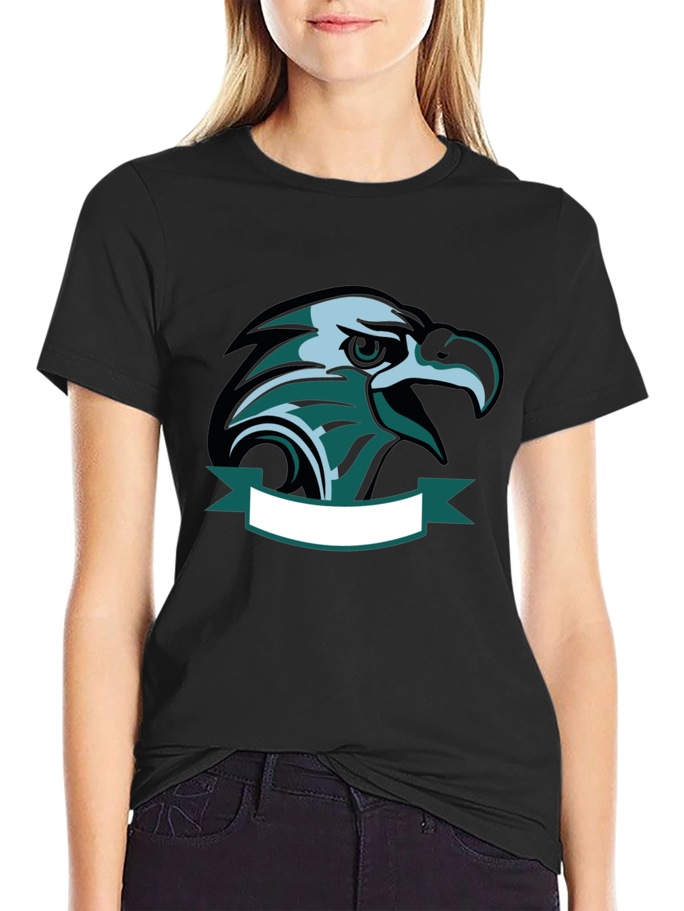 Eagle Graphic Tee - Mens Black T-Shirt