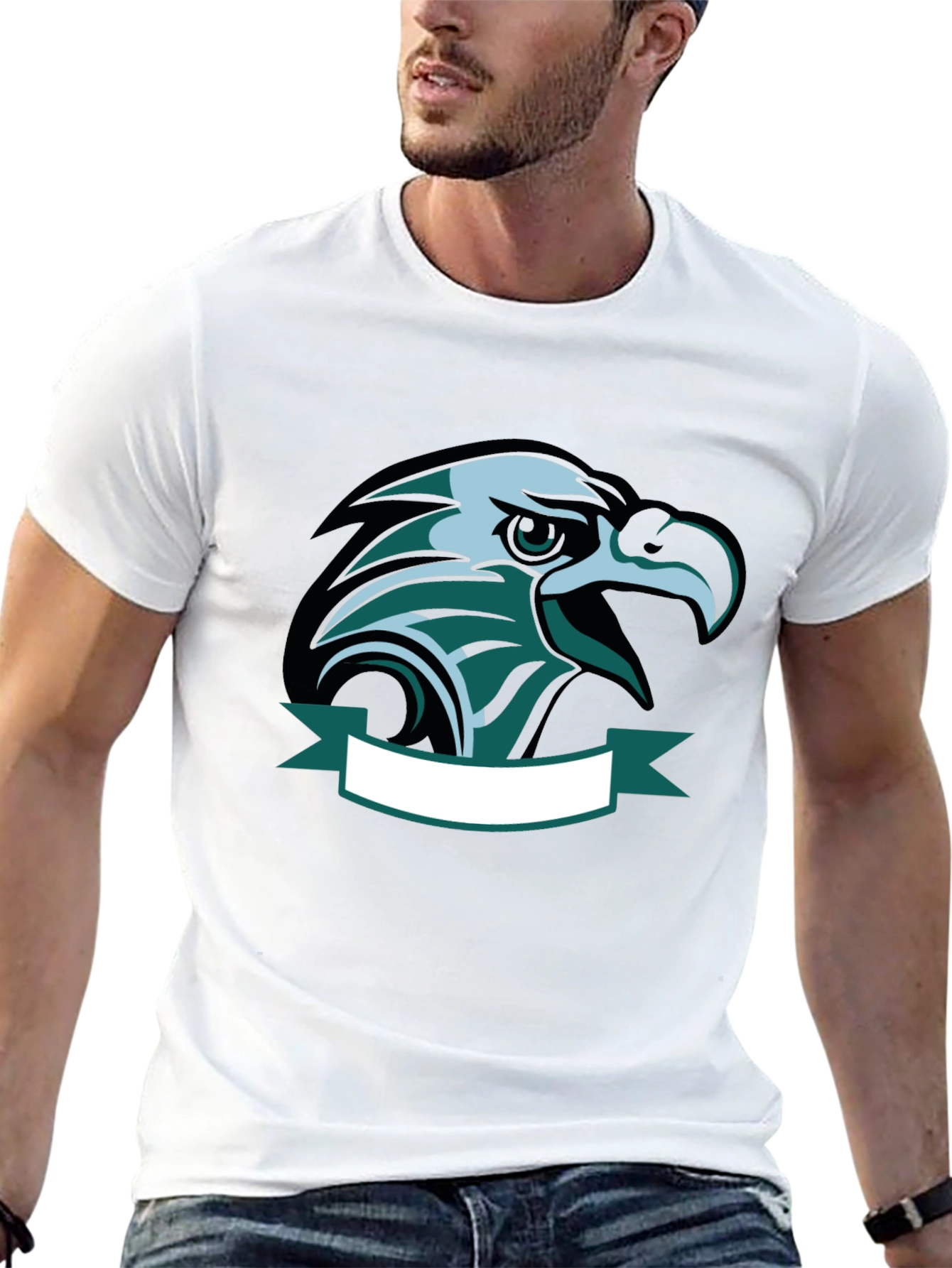 Eagle Graphic Tee - Mens Black T-Shirt