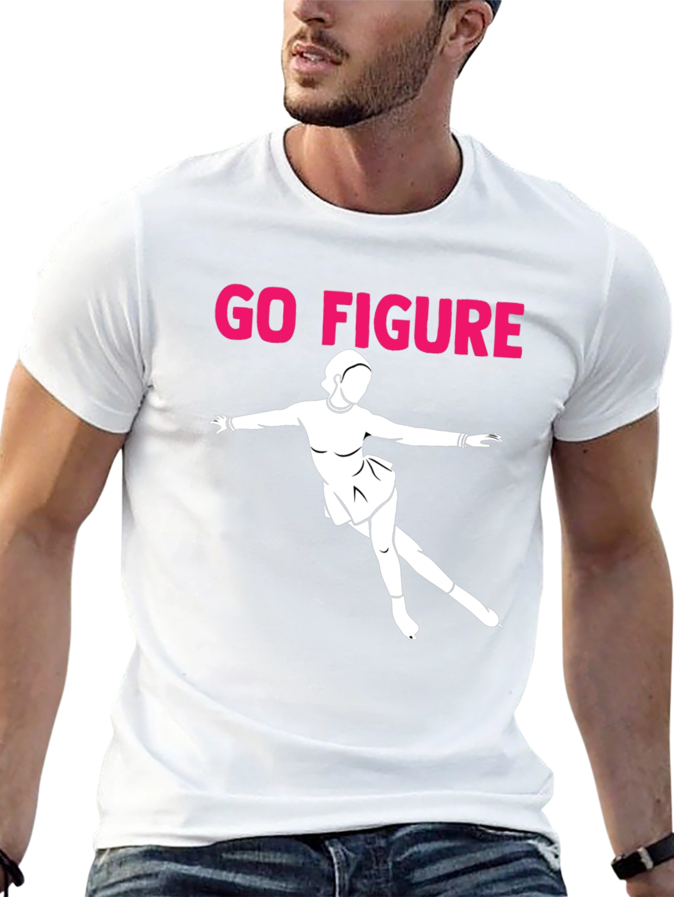 Go Figure T-Shirt - Ice Skating Graphic Tee
