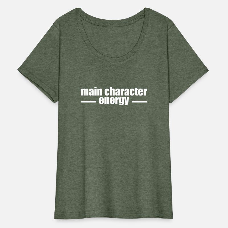 Main Character Energy – Aesthetic Confidence Shirt