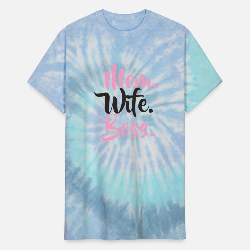 Mama Shirts for Women Tie Dye Mama Letter Printed