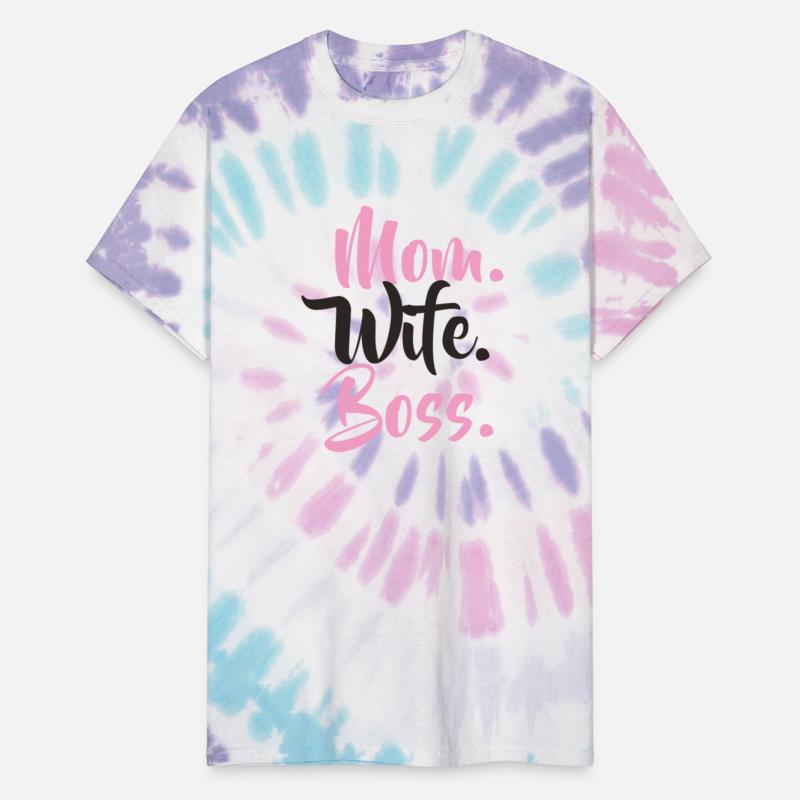 Mama Shirts for Women Tie Dye Mama Letter Printed