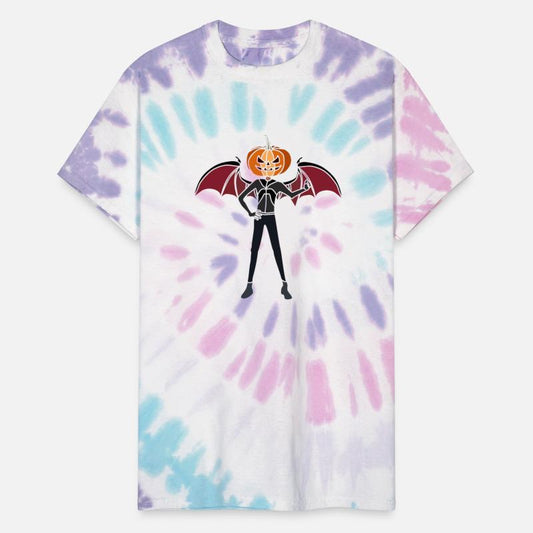 man with a pumpkin head for a halloween theme