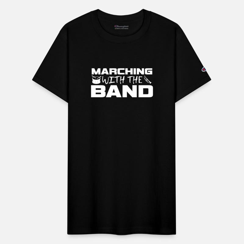 Marching Band Saying Music Brass Drums