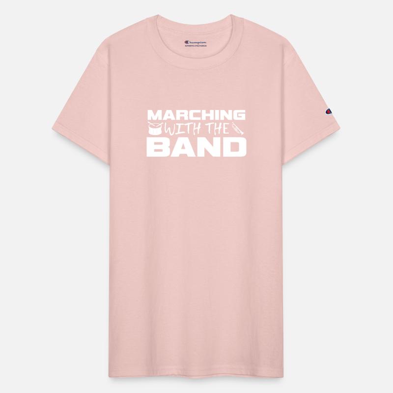 Marching Band Saying Music Brass Drums