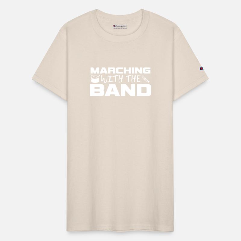 Marching Band Saying Music Brass Drums