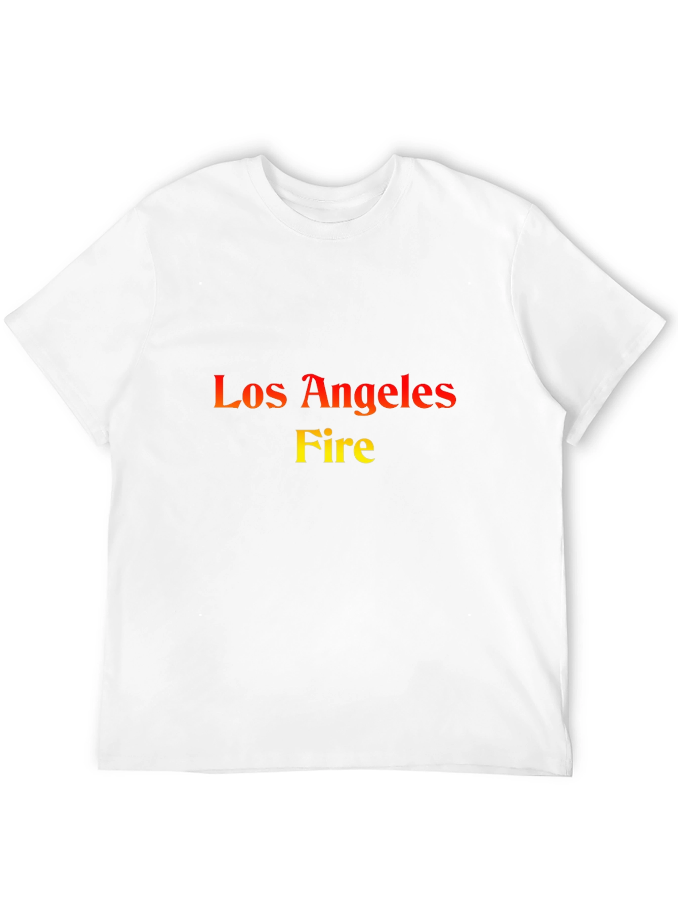 Los Angeles Fire Black T-Shirt