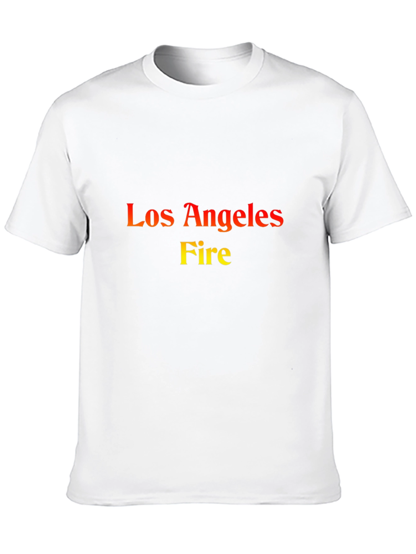 Los Angeles Fire Black T-Shirt