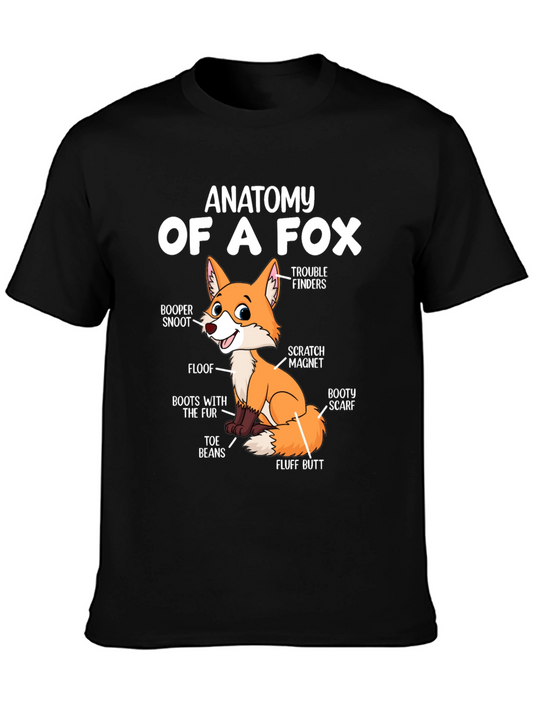 Anatomy of a Fox Graphic Tee