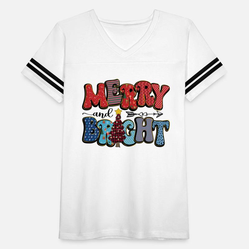 Merry and Bright Chistmas Tree Family Christmas