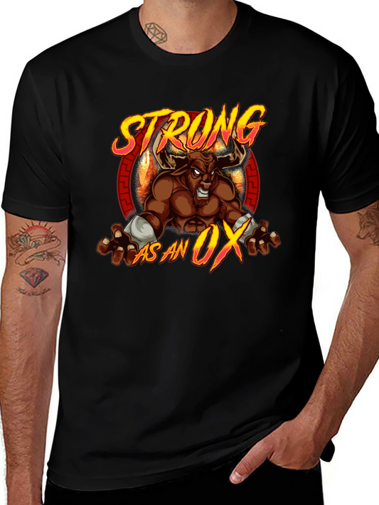 Strong as an Ox Graphic Tee