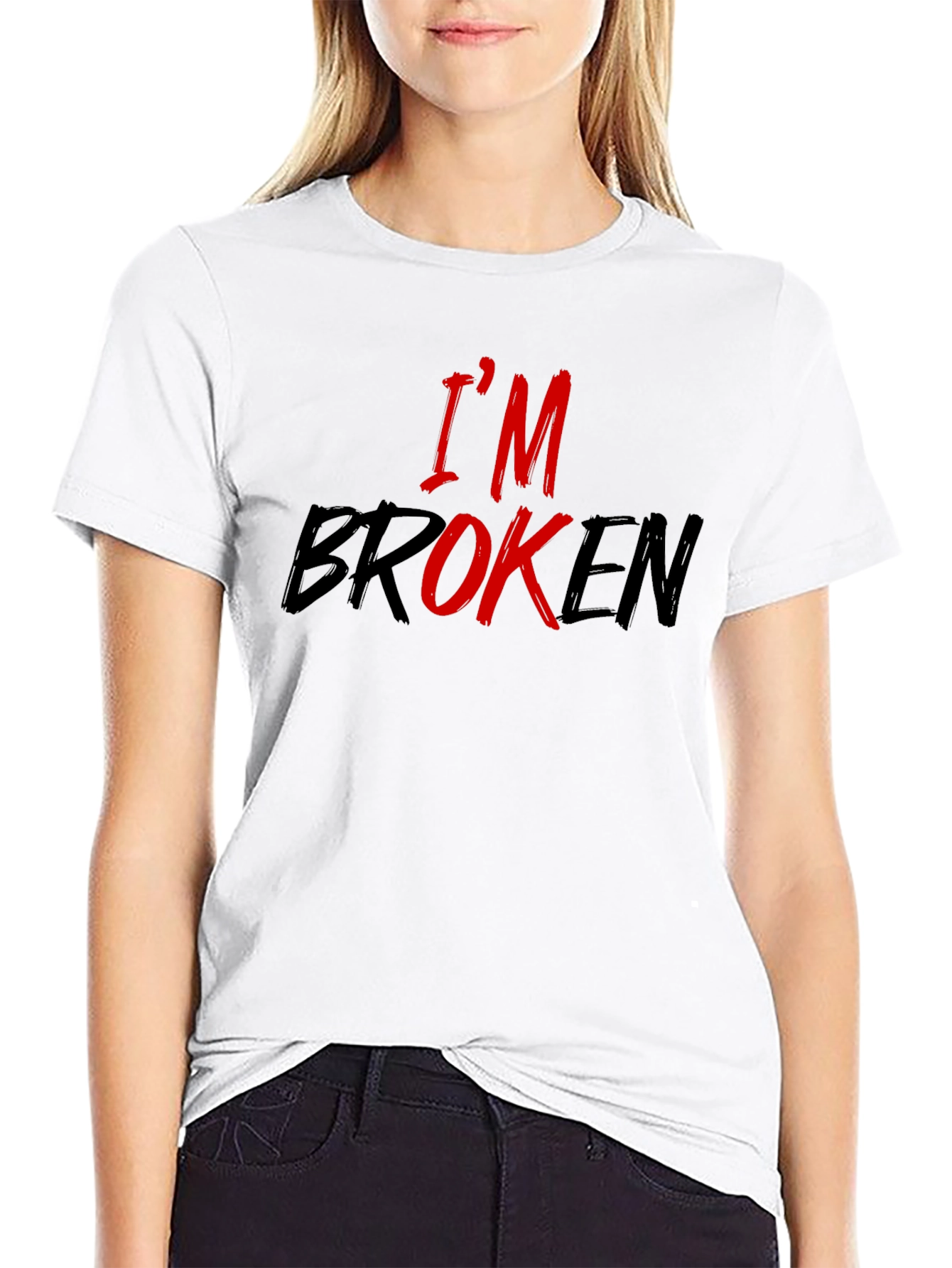 Im Broken Graphic Tee - Menswear