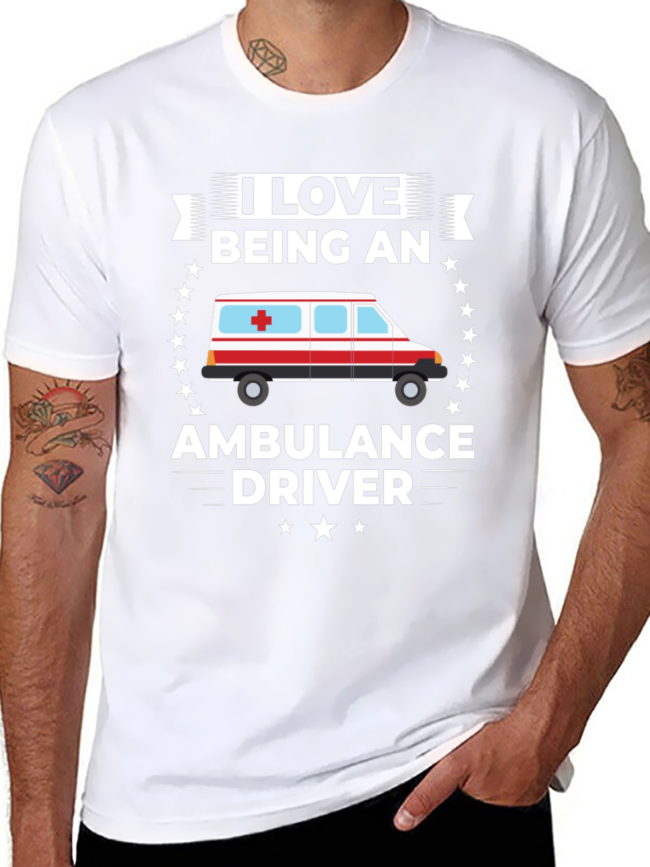 I Love Being an Ambulance Driver T-Shirt