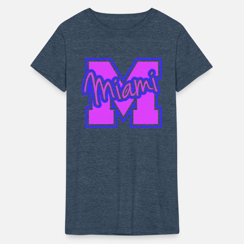 Miami Beach Florida USA Palms Sun America Fun Logo