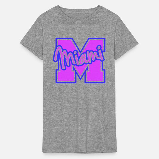 Miami Beach Florida USA Palms Sun America Fun Logo