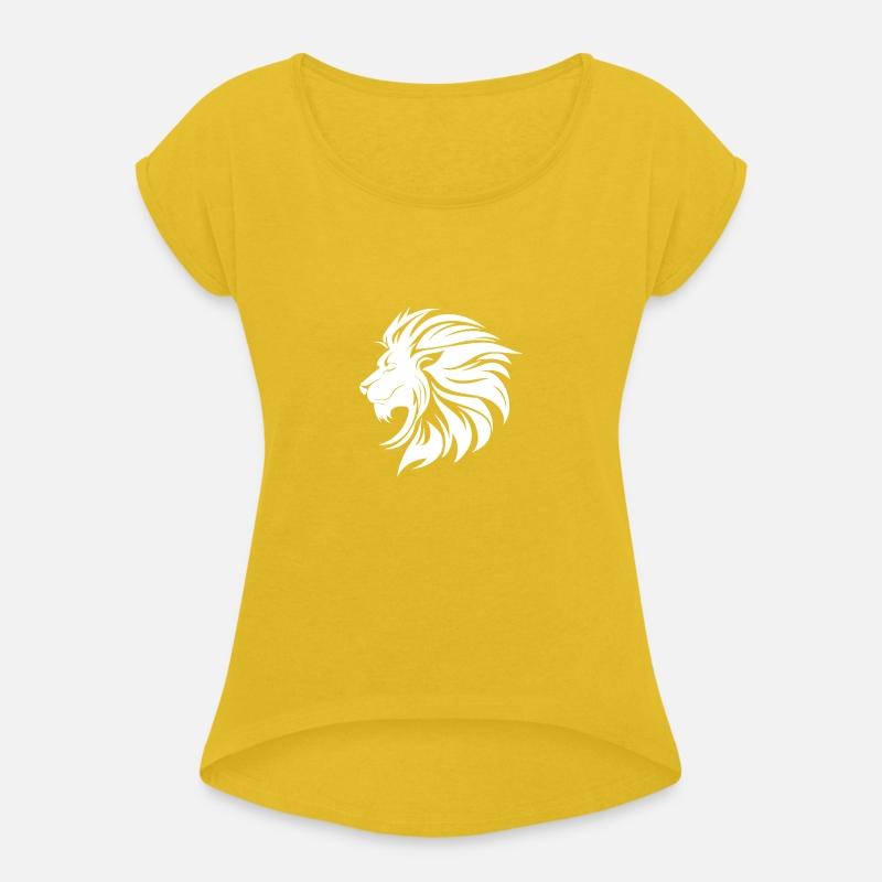 Mighty Lion Head Mane Cool Tattoo Style