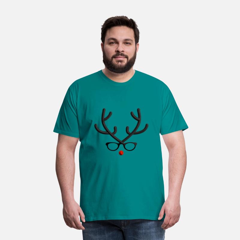 Minimalist Festive Reindeer Top